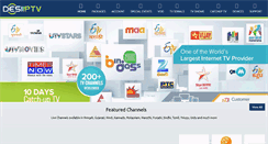 Desktop Screenshot of desiiptv.com